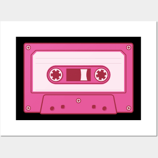 Pink Cassette Posters and Art